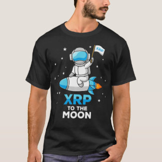 XRP Rocket to the moon HODL rp till the moon crypt T-Shirt