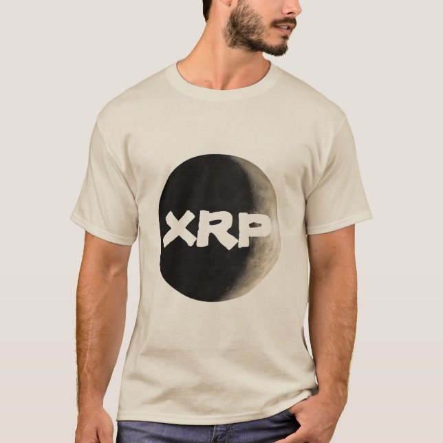 XRP T Shirt Moon. (Front)