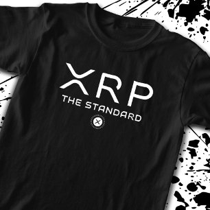 XRP The Standard Quote Crypto Meme Cryptocurrency T-Shirt