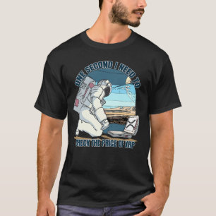 XRP to the moon Astronaut - XRP RIPPLE  T-Shirt