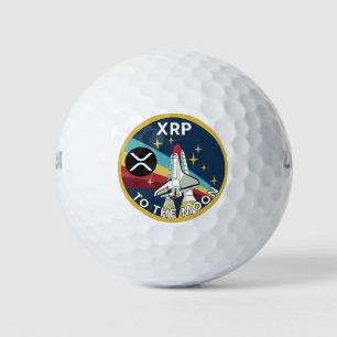 XRP-TO THE MOON  GOLF BALLS