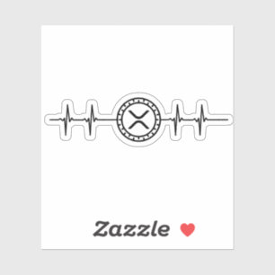 xrp trader Heartbeat Sticker