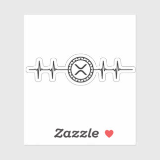 xrp trader Heartbeat Sticker