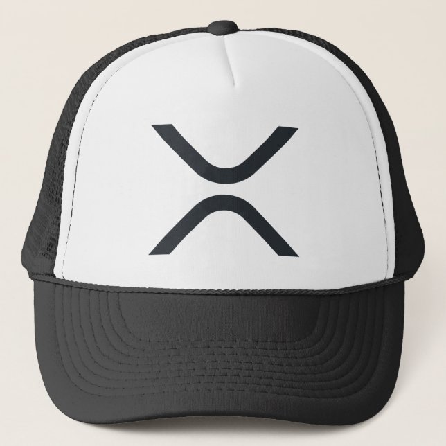  XRP "X" Logo Trucker Hat (Front)