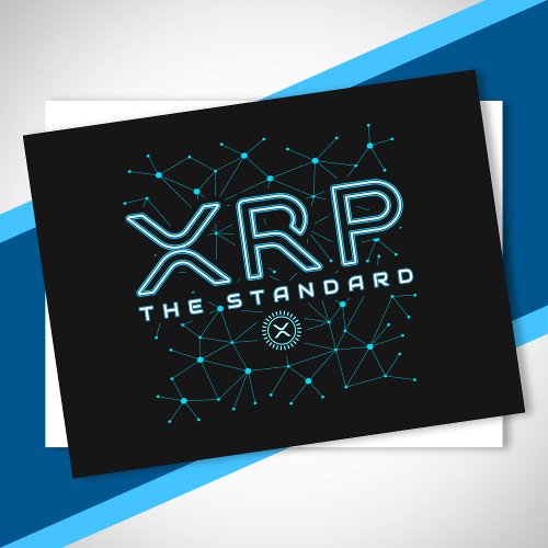 XRPL Blockchain XRP Cryptocurrency Crypto Stars Postcard