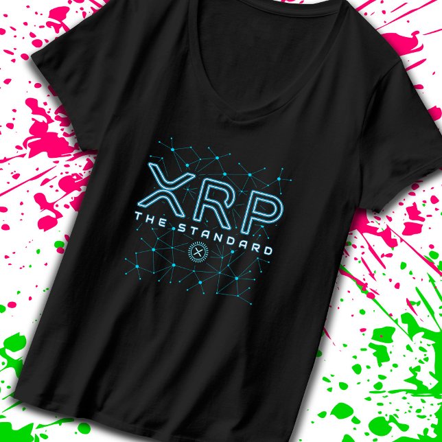 XRPL Blockchain XRP Cryptocurrency Crypto Stars T-Shirt (Creator Uploaded)