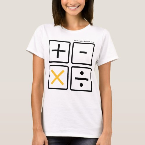 XtraMath Calculator Buttons many styles T_Shirt