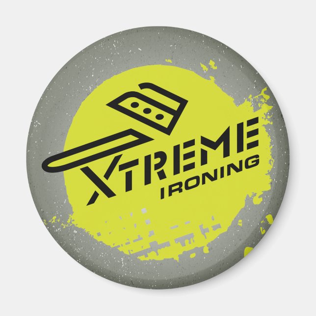 Xtreme Ironing Magnet 3 (Front)