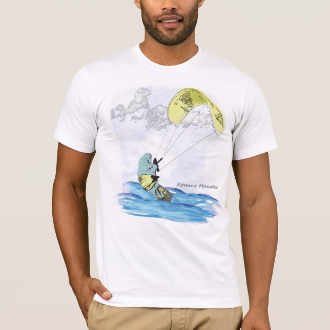 Xtreme Mantee Kitesurfing T-Shirt (Front)