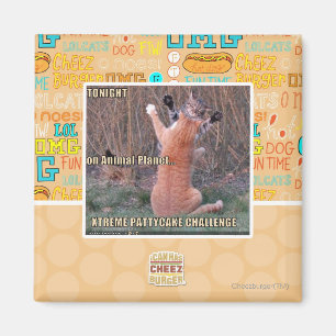 Xtreme PattyCake Challenge Magnet