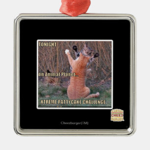Xtreme PattyCake Challenge Metal Ornament