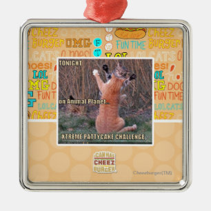 Xtreme PattyCake Challenge Metal Ornament