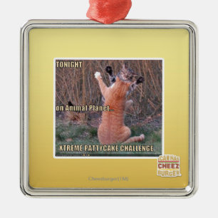 Xtreme PattyCake Challenge Metal Ornament