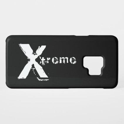 Xtreme Urban Street Style Typographic White Text Case-Mate Samsung Galaxy S9 Case