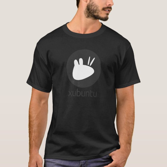 Xubuntu  Elegant Operating System Ubuntu Linux Sof T-Shirt (Front)