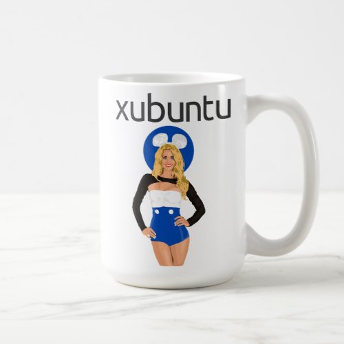 Xubuntu Girl Mug Coffee Mug