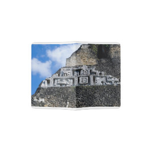 Xunantunich Mayan Ruin in Belize Passport Holder