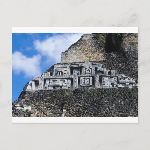 Xunantunich Mayan Ruin in Belize Postcard