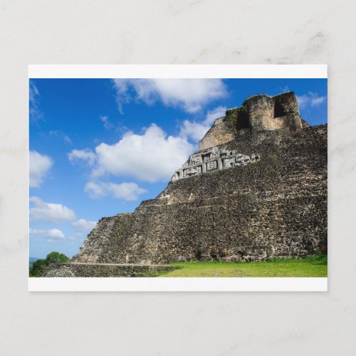 Xunantunich Mayan Ruin in Belize Postcard