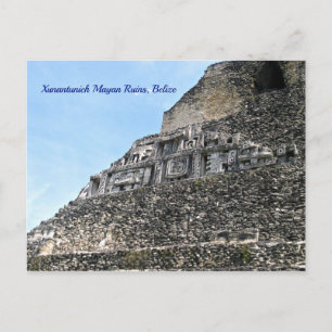 Xunantunich Mayan Ruins, Belize Postcard