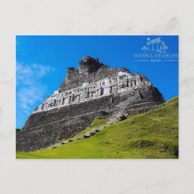 Xunantunich Mayan Ruins in Belize Postcard (Front)