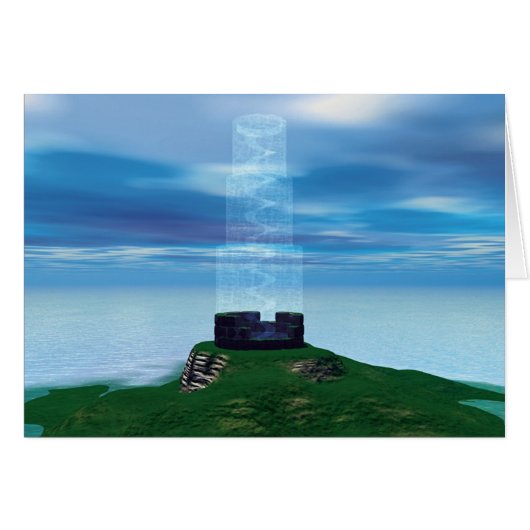 XVI The Tower Cards (Front Horizontal)