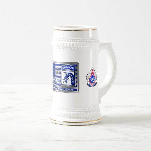 XVIII Airborne Corps Americas Contingency Corps Beer Stein