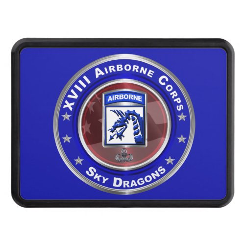 XVIII Airborne Corps Americas Contingency Corps Hitch Cover