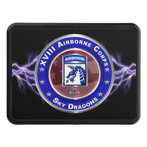 XVIII Airborne Corps Americas Contingency Corps Hitch Cover
