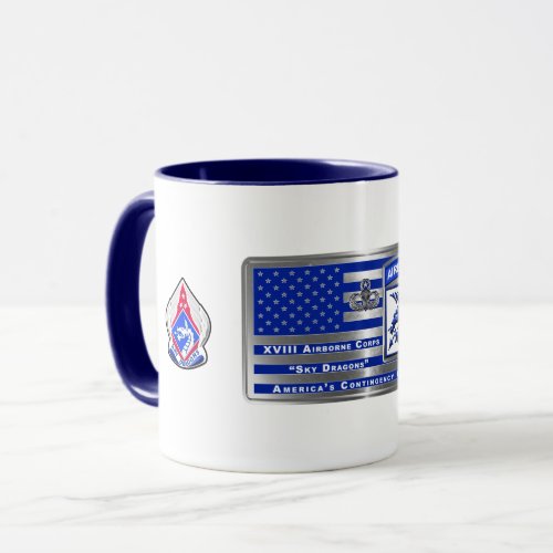 XVIII Airborne Corps Americas Contingency Corps Mug