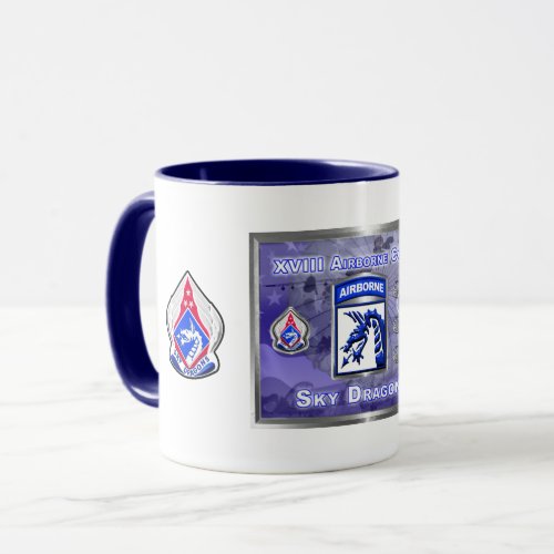 XVIII Airborne Corps Americas Contingency Corps Mug