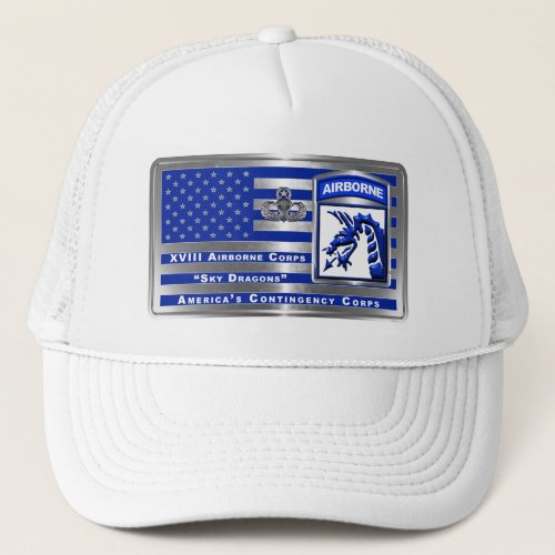XVIII Airborne Corps Americas Contingency Corps Trucker Hat