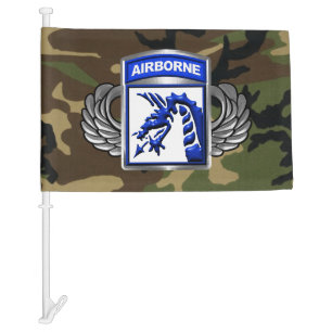 XVIII Airborne Corps Car Flag
