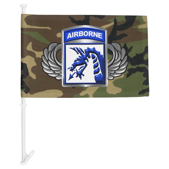 XVIII Airborne Corps Car Flag (Front)