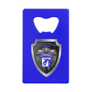 XVIII Airborne Corps Credit Card Bottle Opener