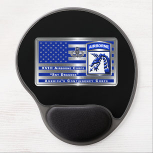 XVIII Airborne Corps Gel Mouse Pad