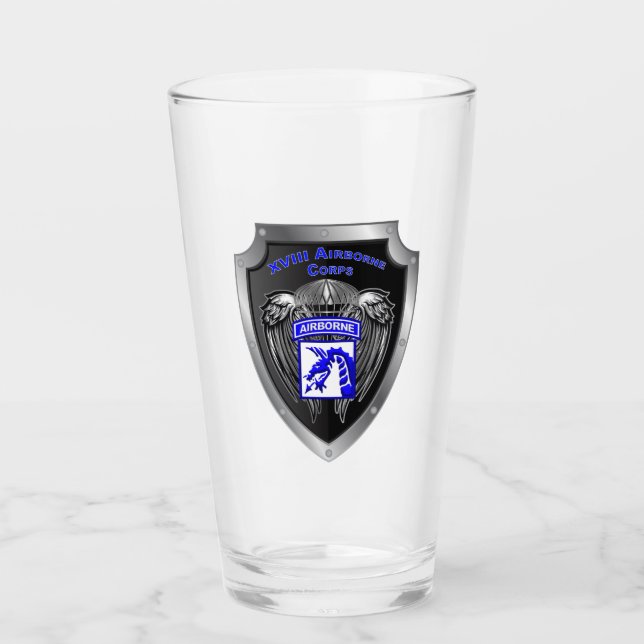 XVIII Airborne Corps Glass (Front)