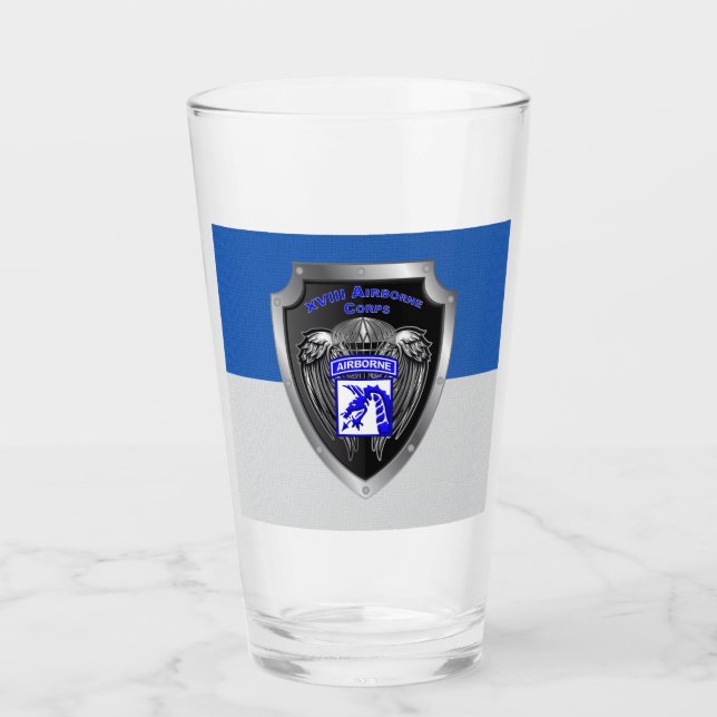 XVIII Airborne Corps Glass (Front)