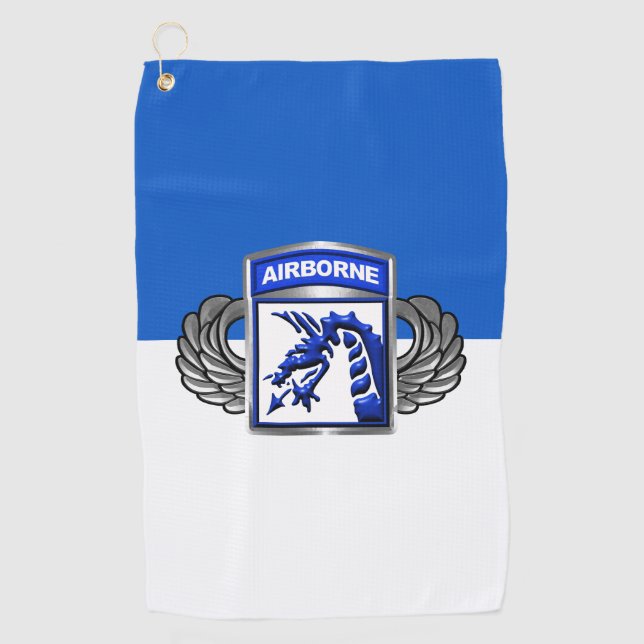 XVIII AIRBORNE CORPS  GOLF TOWEL (Front)