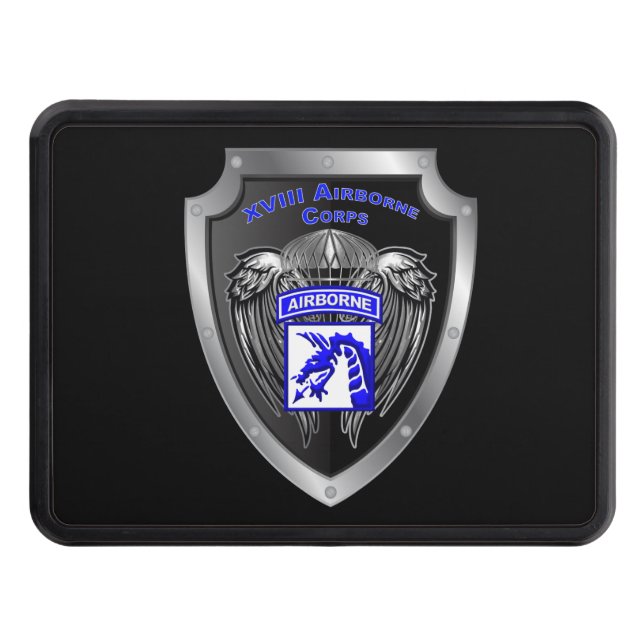 XVIII Airborne Corps  Hitch Cover (Front)
