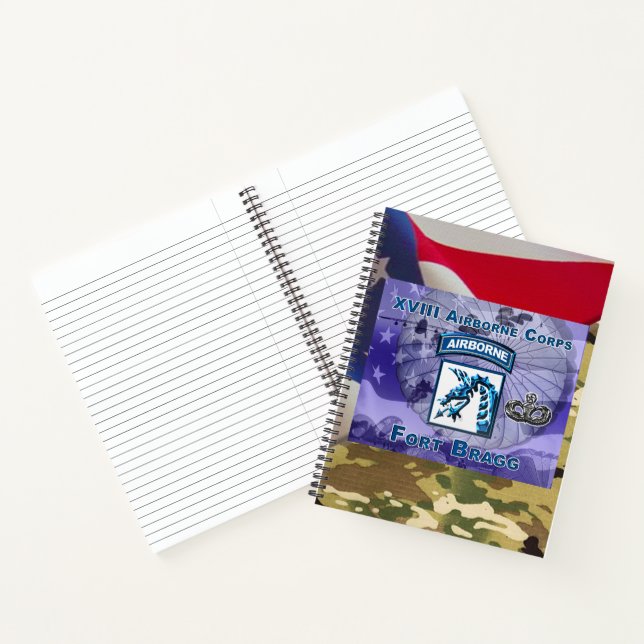 XVIII Airborne Corps  Notebook (Inside)