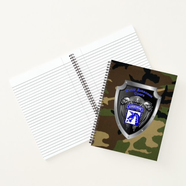 XVIII Airborne Corps Notebook (Inside)
