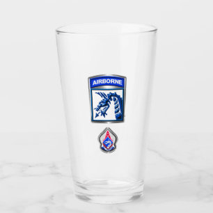 XVIII Airborne Corps Patch Unit Insignia Glass