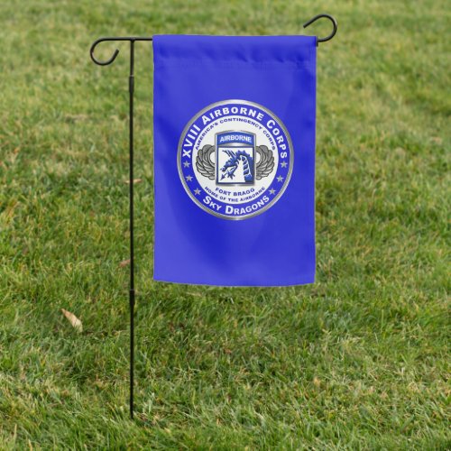 XVIII Airborne Corps SKY DRAGONS  Garden Flag