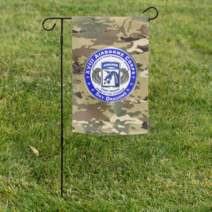 XVIII Airborne Corps “SKY DRAGONS” Garden Flag