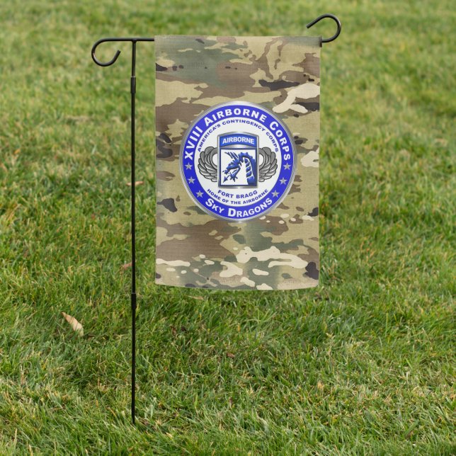 XVIII Airborne Corps “SKY DRAGONS”  Garden Flag (In SItu)