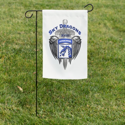 XVIII Airborne Corps SKY DRAGONS  Garden Flag