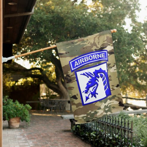 XVIII Airborne Corps Sky Dragons  House Flag