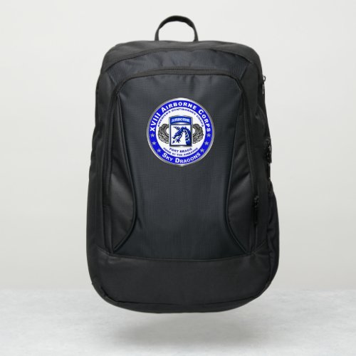 XVIII Airborne Corps Sky Dragons Port Authority Backpack