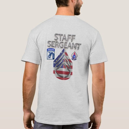XVIII Airborne Corps Staff Sergeant T_Shirt